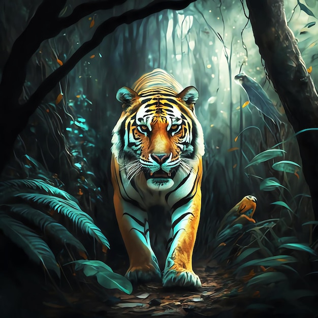 Ai generated Tiger