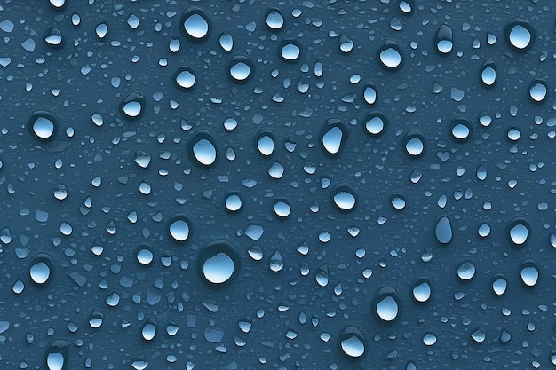 Ai generated water drops picture