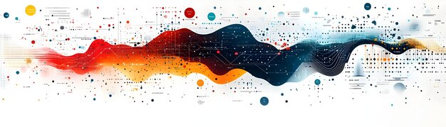 Photo ai powered predictive analytics vector concept as a clean abstract vector depicting predictive analy