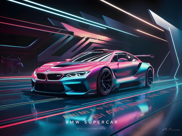 Ai super car image