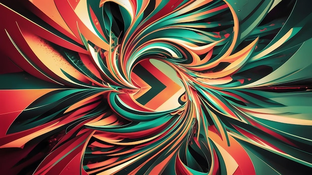 AIEnhanced Abstract Art Background Image