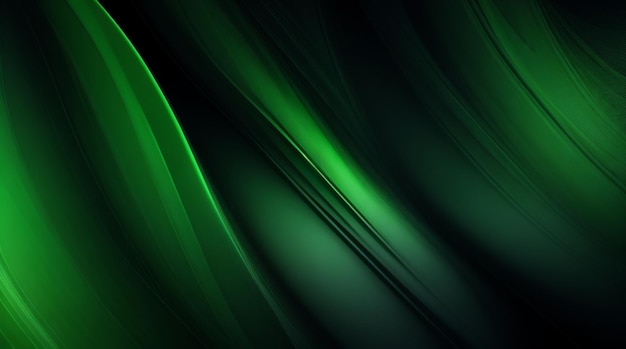 AIGenerated Abstract Wallpaper with Green Gradient