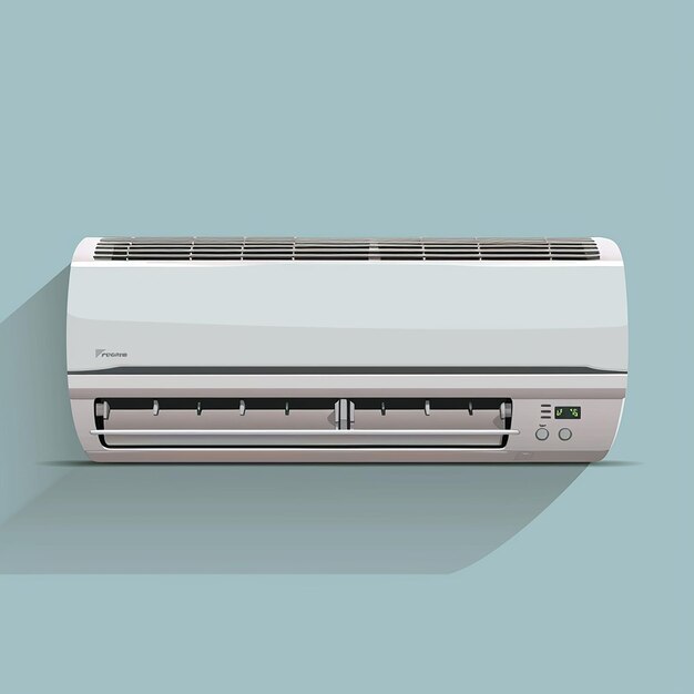 Photo air conditioner vector icon