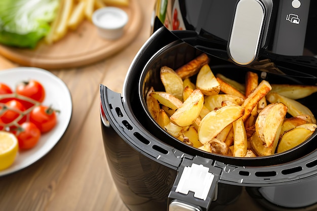 Air fryer in the kitchen