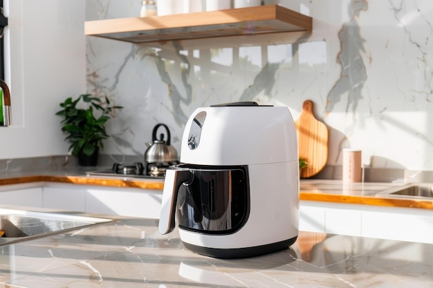 Air fryer in modern kitchen