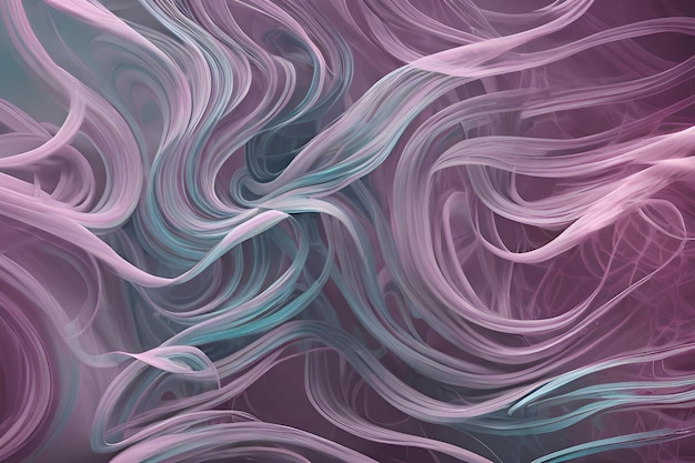 Air and Smoke in Soft Swirling PatternsxA