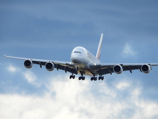 Airbus A380 in flight