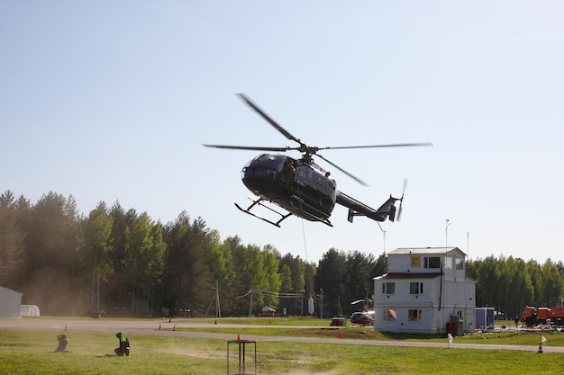 Aircraft Black helicopter Russian Sport Cup