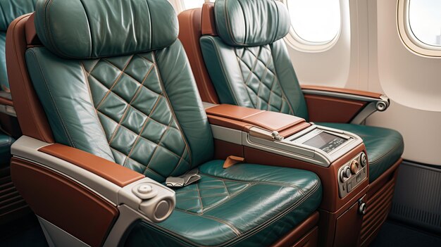 Airplane interiors first class seats