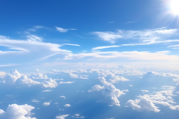 Airplane View from Below