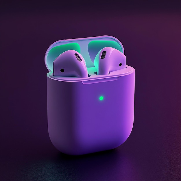 AirPods Pro Case with solid background