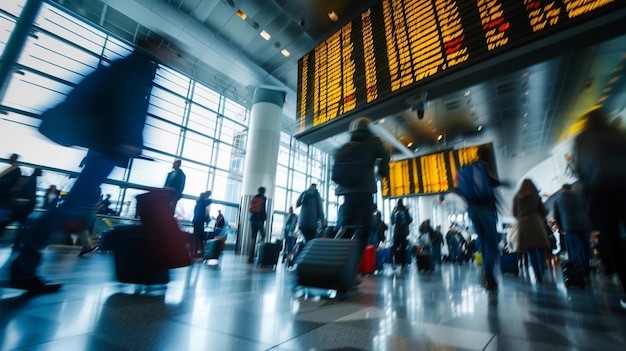 Airport Hustle and Bustle background image