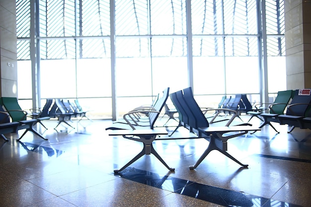 airport interior, business hall transportation