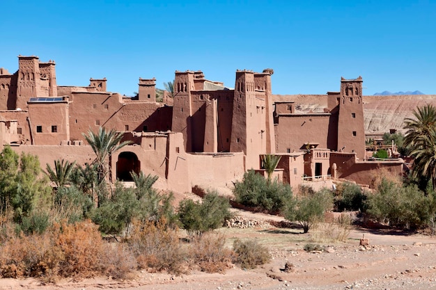 Ait Benhaddou is a fortified village in Morocco