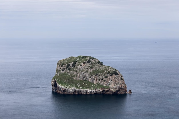 Akatz island is rock situated between Matxitxako Cape and Gaztelugatxe Biscay Basque Country