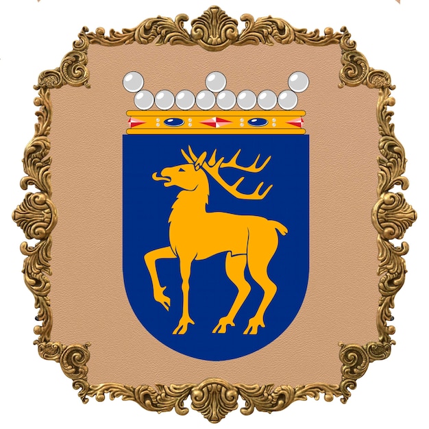 Aland national emblem National Independence Day