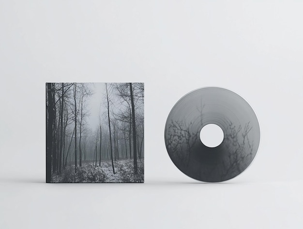 Photo album cover and cd design