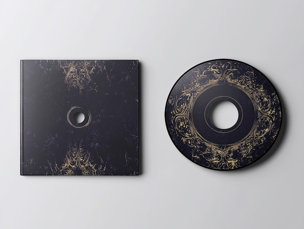 Photo album cover and cd design