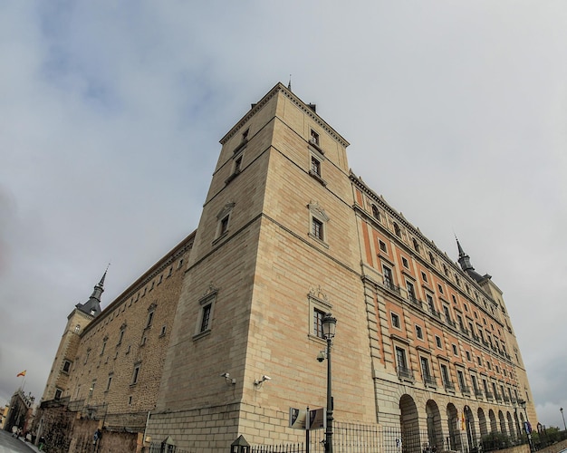 Alcazar Toledo Aerial view of the medieval old town ( Unesco World Heritage Sites)