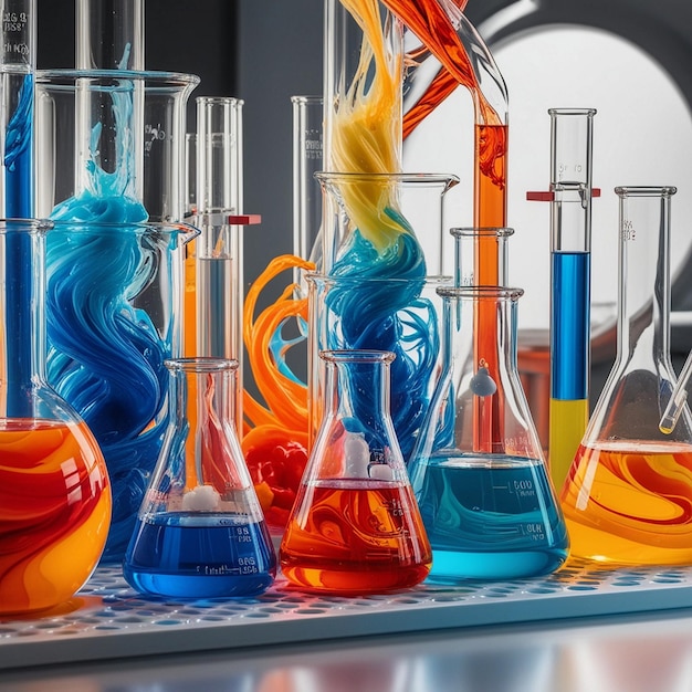 Alchemy of Colors The Art of Chemistry in Motion