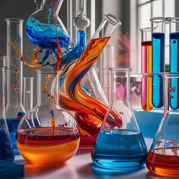 Alchemy of Colors The Art of Chemistry in Motion