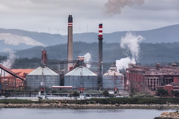 Alcoa Aluminium Plant in San Cibrao Lugo