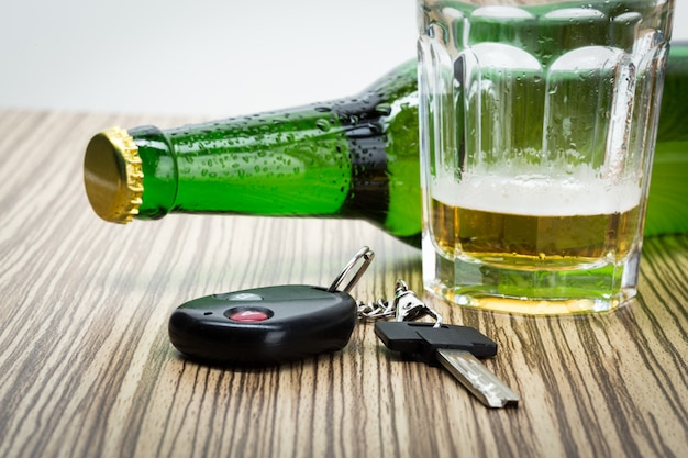 Alcohol and car keys