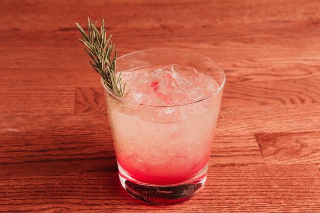 Alcohol cocktail drink on the table in restaurant