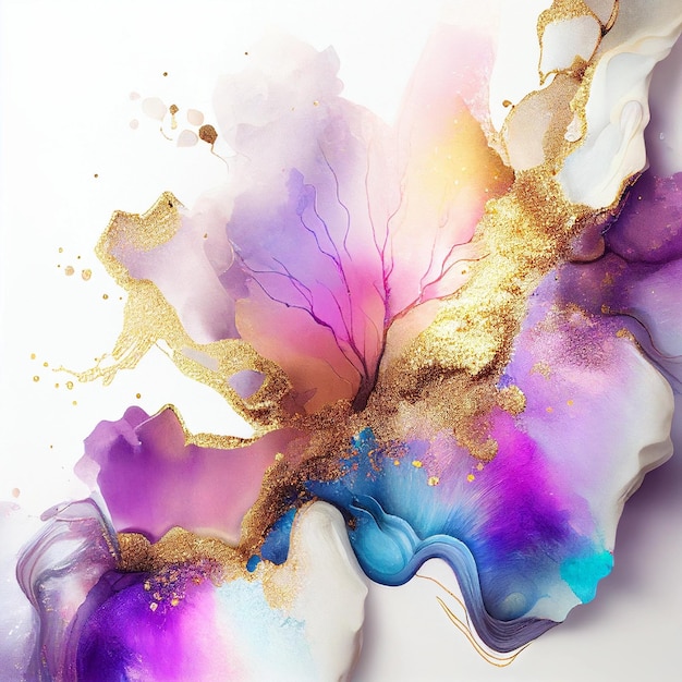 Alcohol Ink background