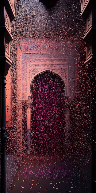 Alhambra palace, islamic architecture