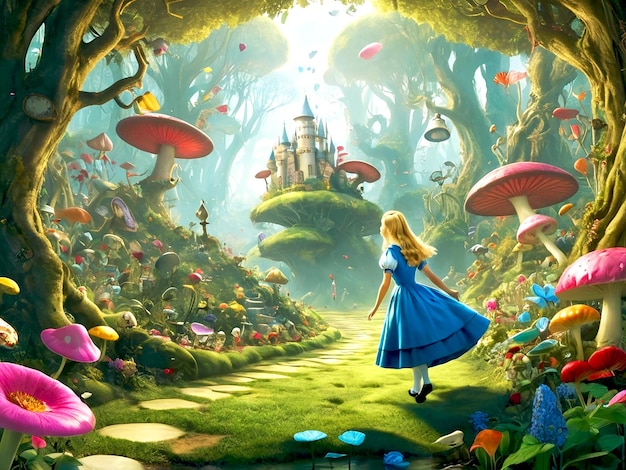 Photo alice in wonderland