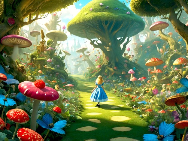 Photo alice in wonderland