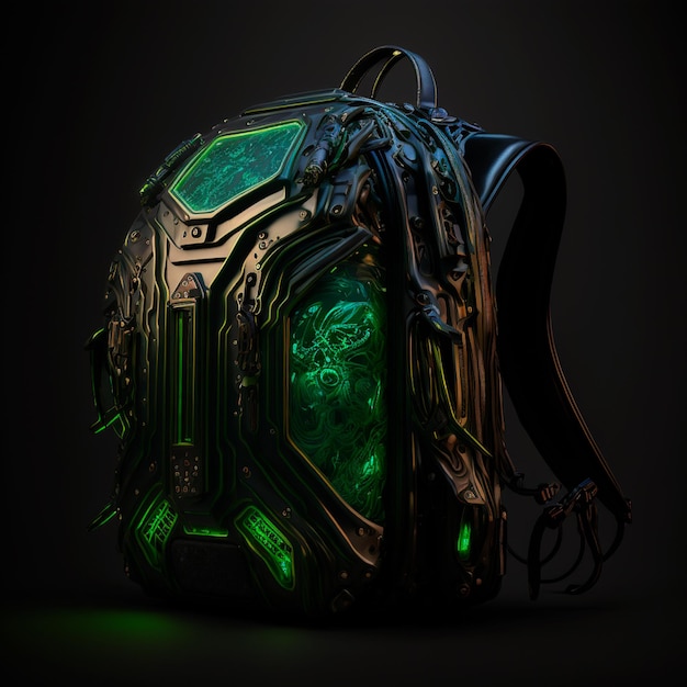 Alien space temporal backpack