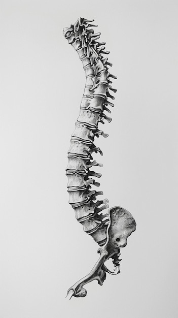 Photo aligning for health observing world spine day with awareness and prevention