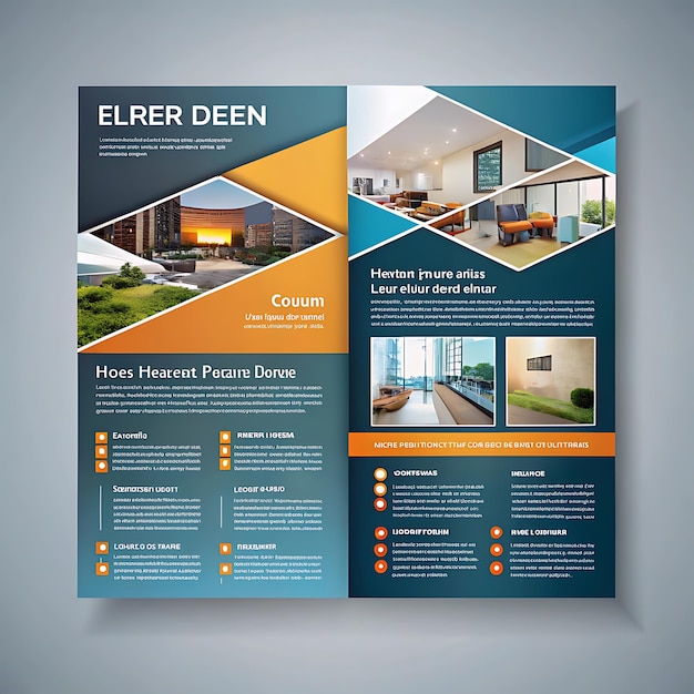 ALL marketing flyer design templte very nice image background AI generator