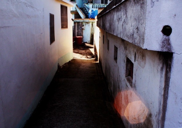 Photo alley amidst buildings