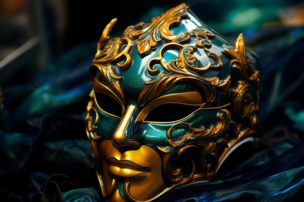 Allure of the Unknown Carnival Mask photo