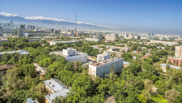 Almaty Aerial view