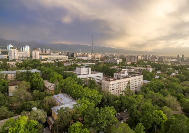 Almaty Aerial view