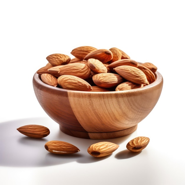 almonds in a bowl