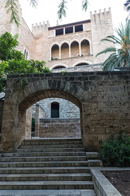 Almudaina of Palma de Mallorca in Majorca Balearic island