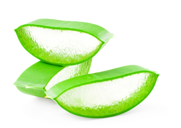 Aloe vera fresh slices