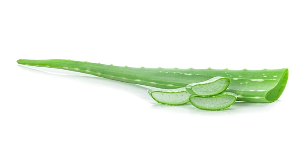 Aloe Vera isolated on white background