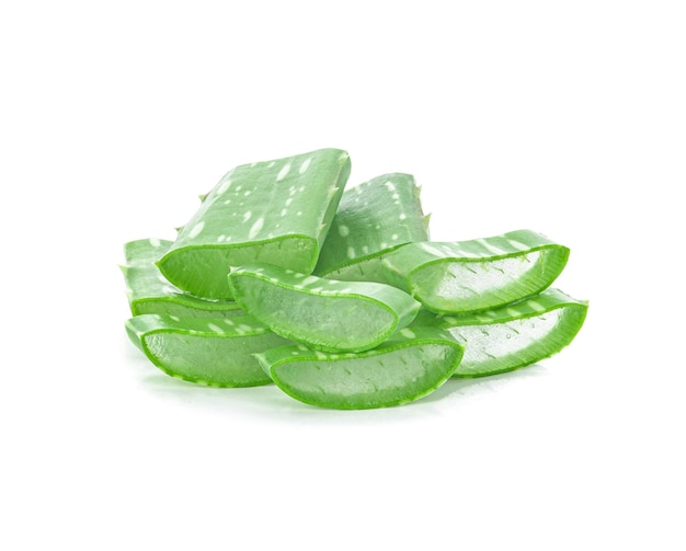 Aloe Vera isolated on white background