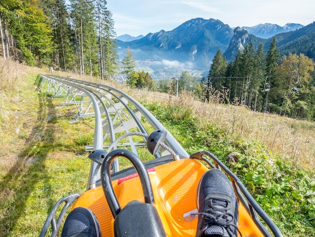 Alpine coaster in Kolbensattel