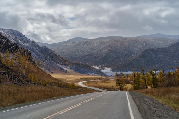 Altai Mountains and the North Chui Ridge and the Chui Tract in Siberia Altai Republic Russia