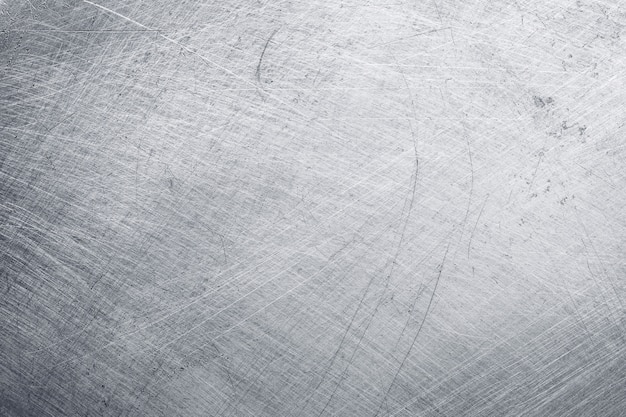 Aluminium metal texture background with scratches and polished.