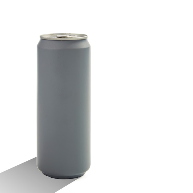 Aluminum blank can isolated