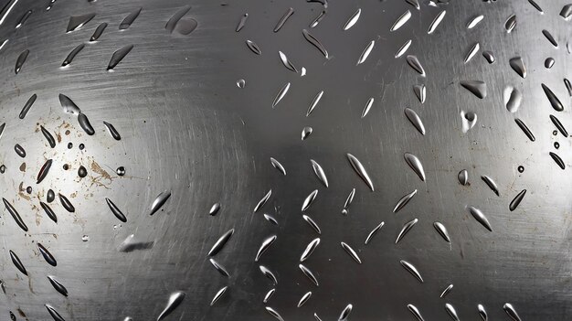 Aluminum plate as background metal texture with scratches on the surface