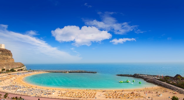 Photo amadores beach in gran canaria